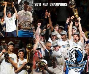 пазл Даллас Маверикс 2011 Чемпионы НБА